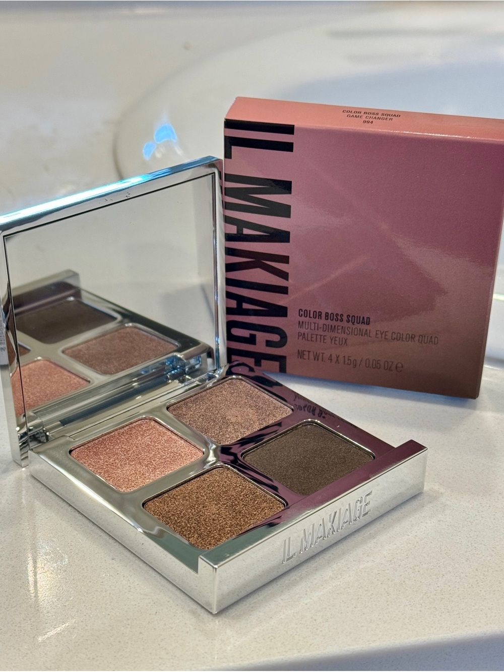 IL MAKIAGE Color Boss Quad Eyeshadow Palette - Game Changer